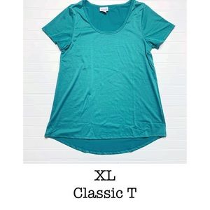 XL LuLaRoe Classic T in solid Turquoise BNWT